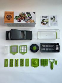Chopping Artifact Multifunctional Cutter Ding Shredded Potatoes (Option: 16 Piece Set With Peeler)